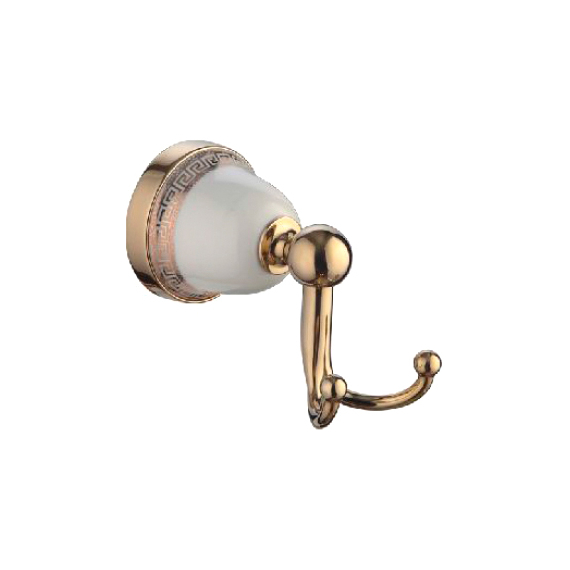 Двойной крючок Ledeme L3605G-2 золотой