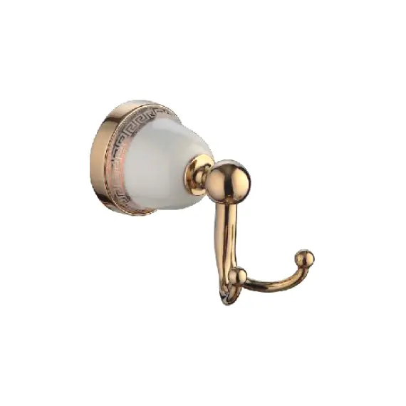 Двойной крючок Ledeme L3605G-2 золотой