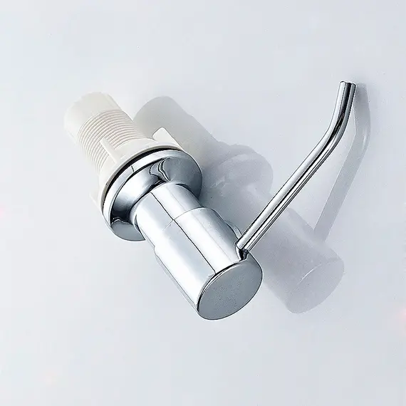 Дозатор для жидкого мыла Ledeme R L405-2 400 мл хром, изображение 6