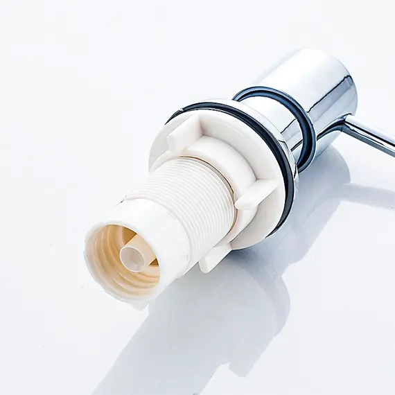 Дозатор для жидкого мыла Ledeme R L405-2 400 мл хром, изображение 7