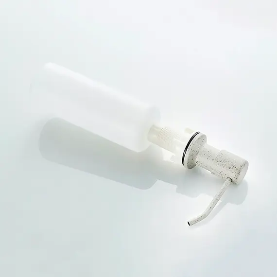 Дозатор жидкого мыла Ledeme L405K 400 мл бежевый, изображение 3