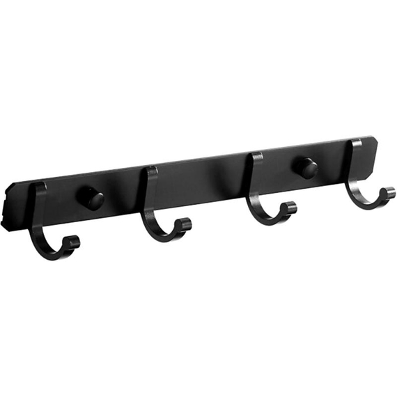 Планка с 4-мя крючками Ledeme L5516-4 черный