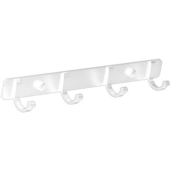 Планка с 4-мя крючками Ledeme L5516W-4 белый