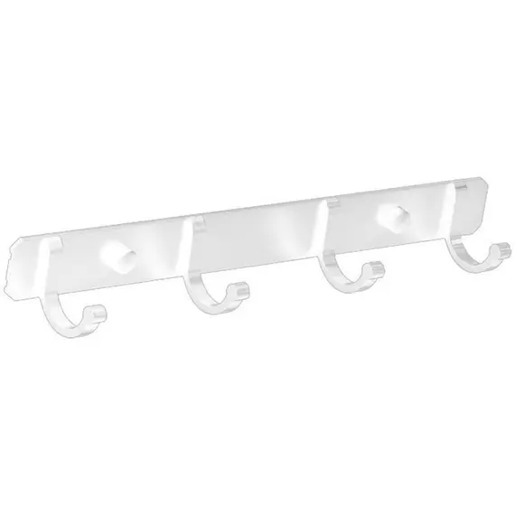 Планка с 4-мя крючками Ledeme L5516W-4 белый