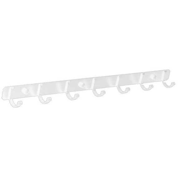 Планка с 7-ю крючками Ledeme L5516W-7 белый