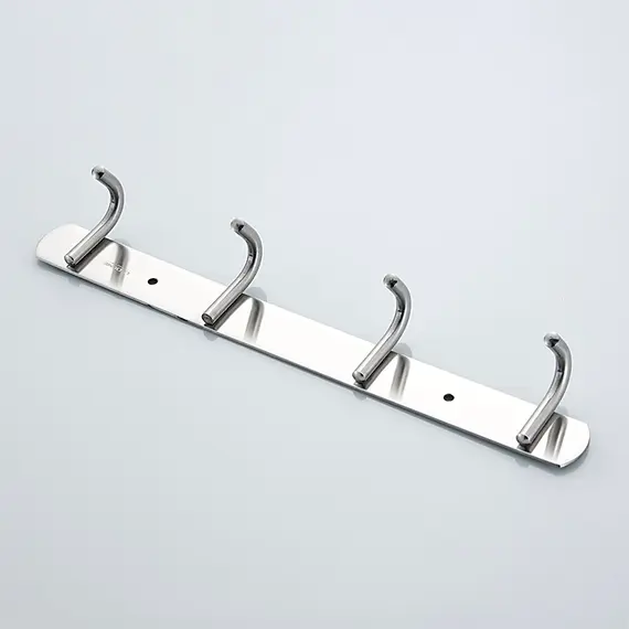 Держатель с 4-мя крючками Ledeme L70201-4 нержавеющая сталь, изображение 3