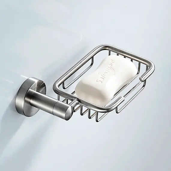 Мыльница Ledeme L71702-1, нержавеющая сталь, изображение 3