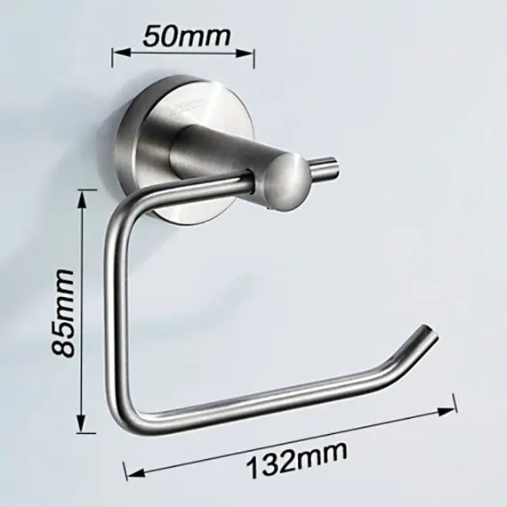Бумагодержатель Ledeme L71703-3 нержавеющая сталь, изображение 2