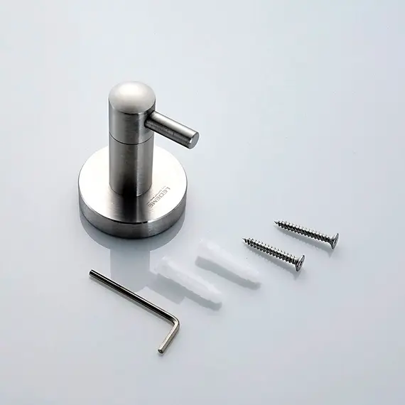 Крючок Ledeme L71705-1 нержавеющая сталь, изображение 6