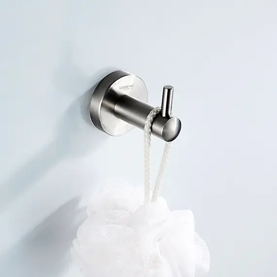 Крючок Ledeme L71705-1 нержавеющая сталь, изображение 8