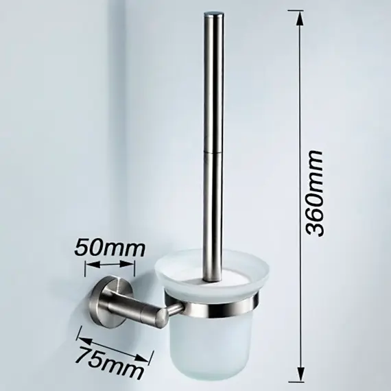 Ершик Ledeme L71710 нержавеющая сталь, изображение 2