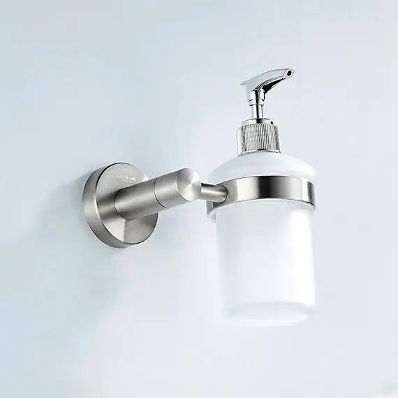 Дозатор жидкого мыла Ledeme L71727 нержавеющая сталь, изображение 10