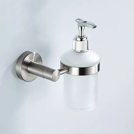 Дозатор жидкого мыла Ledeme L71727 нержавеющая сталь, изображение 9