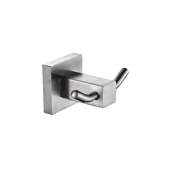 2-й крючок Ledeme L71805-2 матовый хром