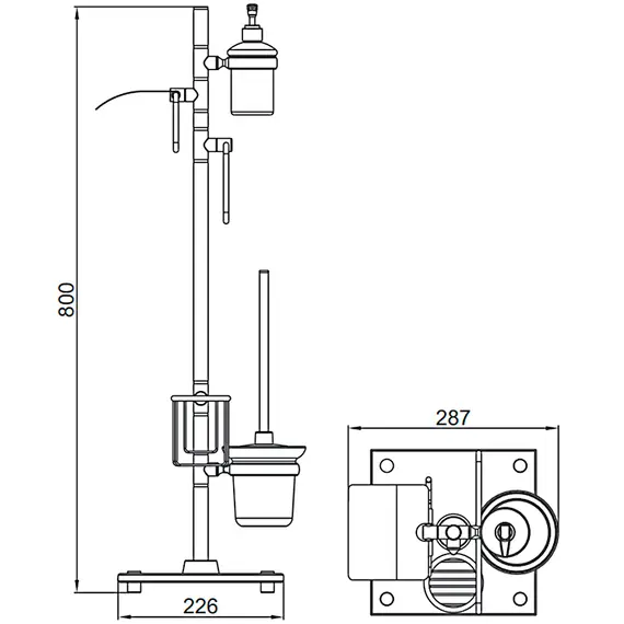 Многофункциональная стойка Ledeme L831, изображение 2