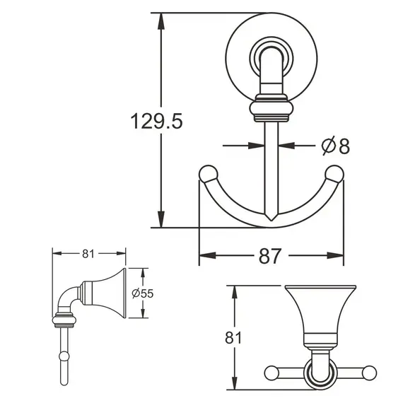 2-й Крючок Rose RG1221, изображение 2