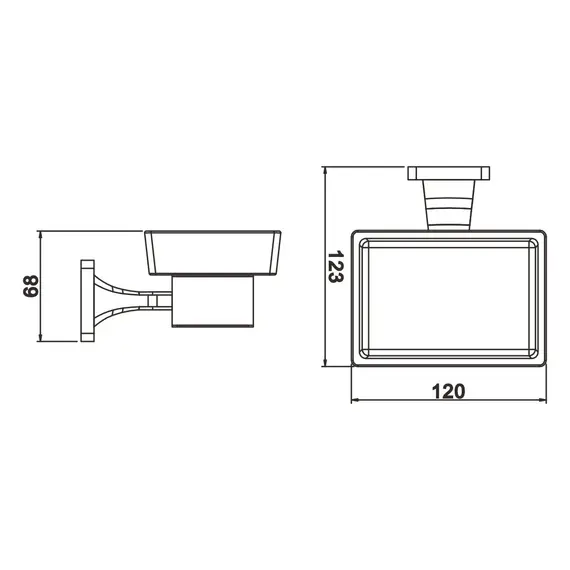 Мыльница Rose RG1503H, изображение 2