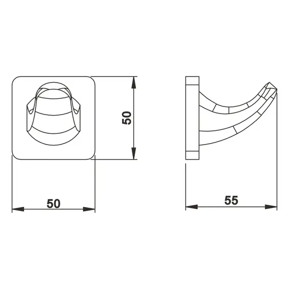 Крючок Rose RG1511H, изображение 2