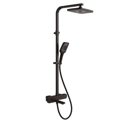 Душевая система с тропическим душем и термостатом Rose R1096H