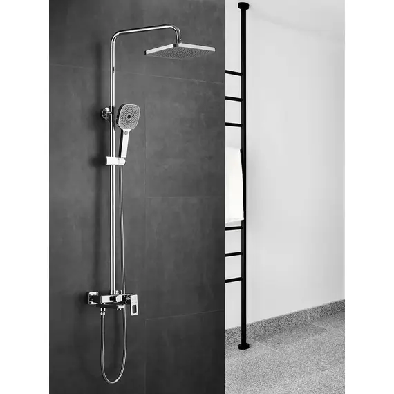 Душевая система с тропическим душем и смесителем Shevanik S8236