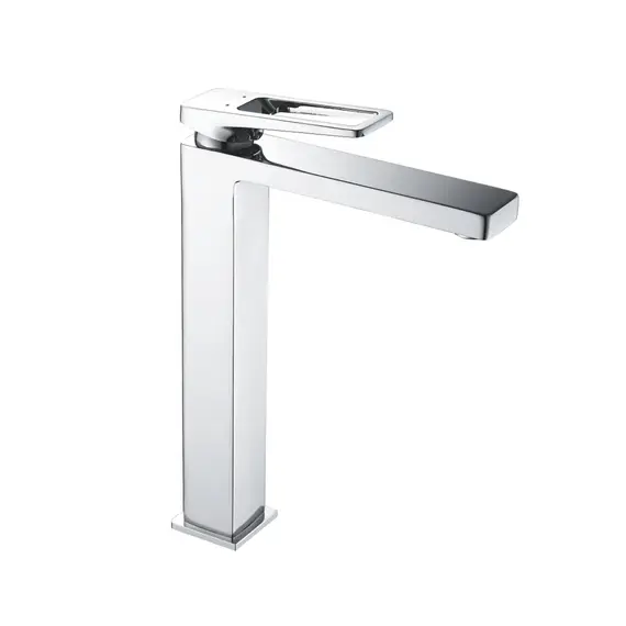 Высокий смеситель для накладной раковины в ванну Shevanik S6811