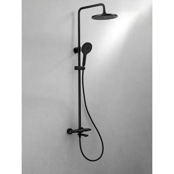 Душевая система с тропическим душем и термостатом Rose R3996H