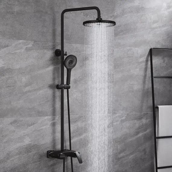 Душевая стойка со смесителем Rose R1136H, изображение 2