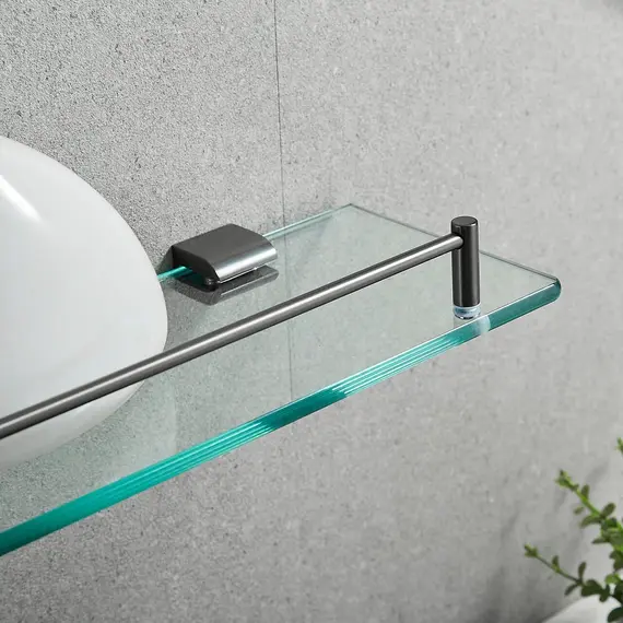 Стеклянная полка в ванную комнату Rose RG1719T, изображение 5