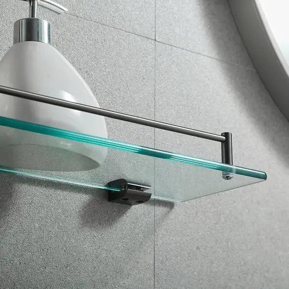 Стеклянная полка в ванную комнату Rose RG1719T, изображение 3