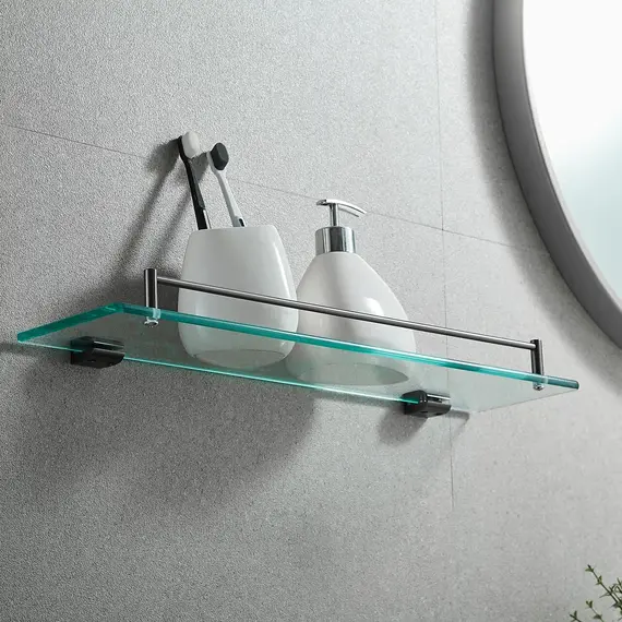 Стеклянная полка в ванную комнату Rose RG1719T, изображение 19