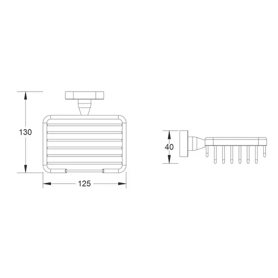 Мыльница-решетка Shevanik SG5104H, изображение 2