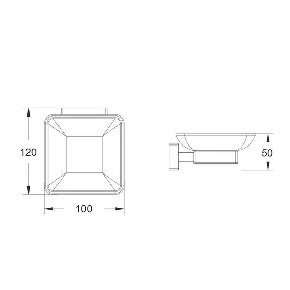 Мыльница-блюдце Shevanik SG5603H, изображение 2