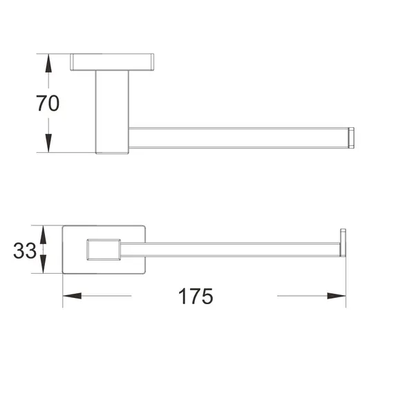Держатель туалетной бумаги Shevanik SG5615, изображение 2