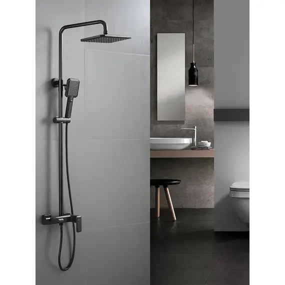 Душевая система с тропическим душем и смесителем Shevanik S8836H