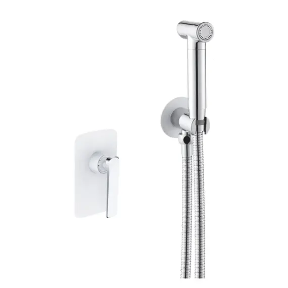 Встроенный гигиенический душ со смесителем для биде Rose R1305F