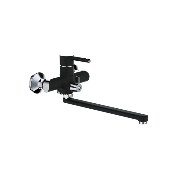 Смеситель для ванны с длинным изливом и душем Shevanik S6022H