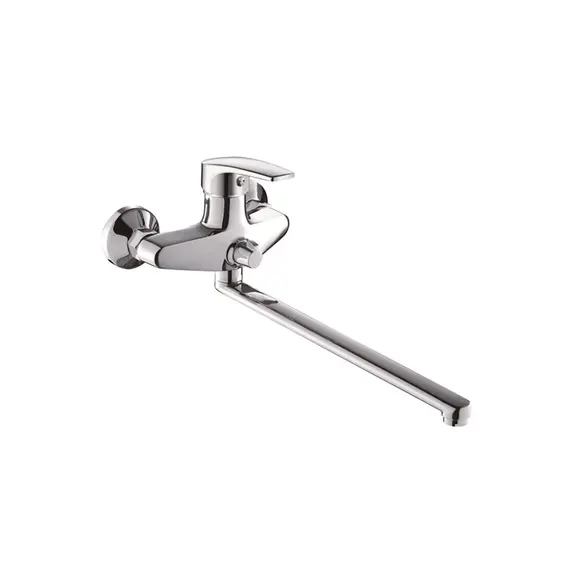 Смеситель для ванны с длинным изливом и душем Shevanik S5022