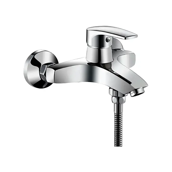 Смеситель для ванны с коротким изливом и душем Shevanik S5002