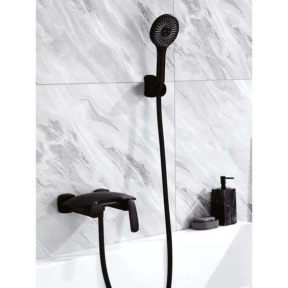 Смеситель для ванны с коротким изливом и душем Rose R1102H