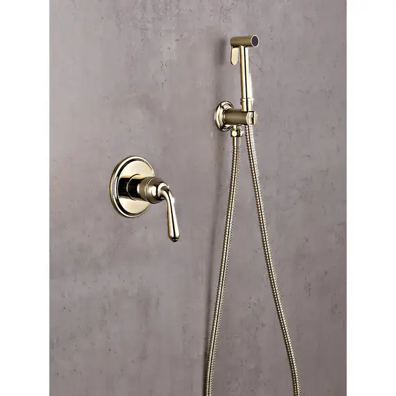 Встроенный гигиенический душ со смесителем для биде Rose R0205E