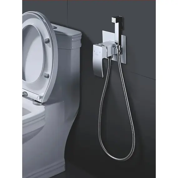 Встроенный гигиенический душ со смесителем для биде Rose R1505F