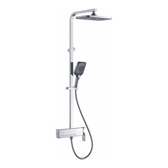 Душевая стойка со смесителем Rose R1036