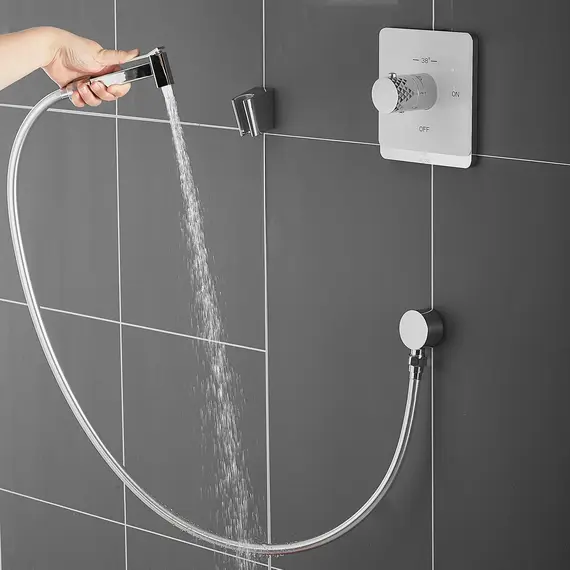 Гигиенический встраиваемый душ Rose R105C, изображение 7