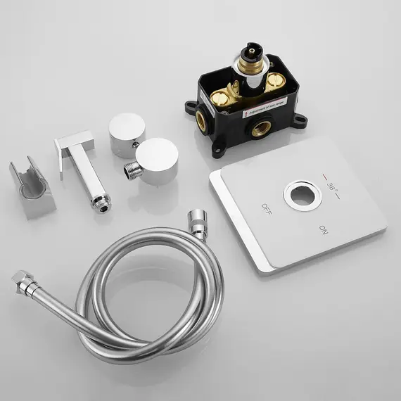 Гигиенический встраиваемый душ Rose R105C, изображение 22