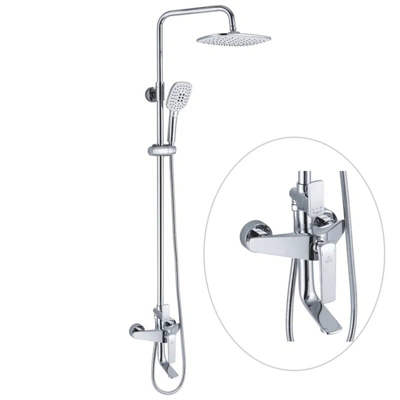Душевая стойка со смесителем Rose R1336