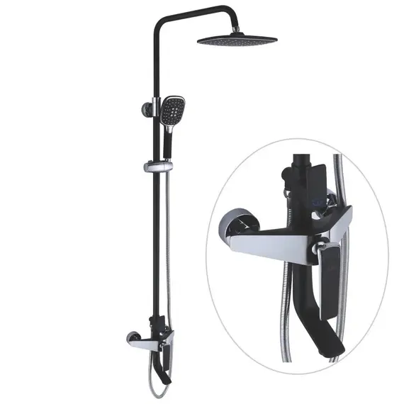 Душевая стойка со смесителем Rose R1336H