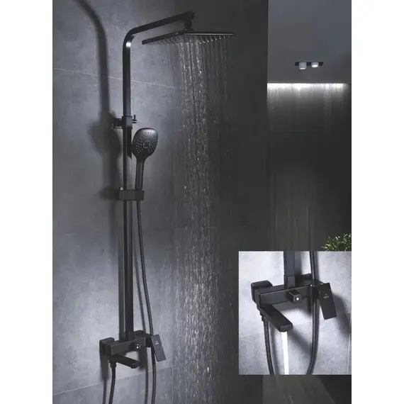 Душевая стойка со смесителем Rose R2836H, изображение 4