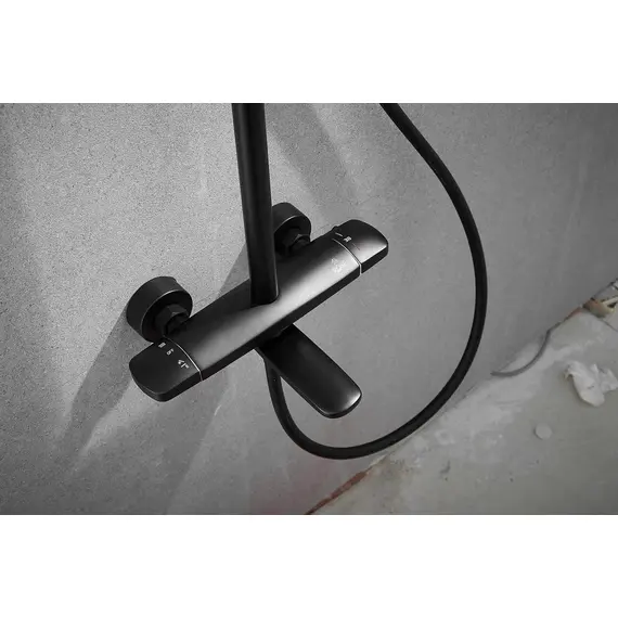 Душевая стойка с термостатом Rose R3996H, изображение 20