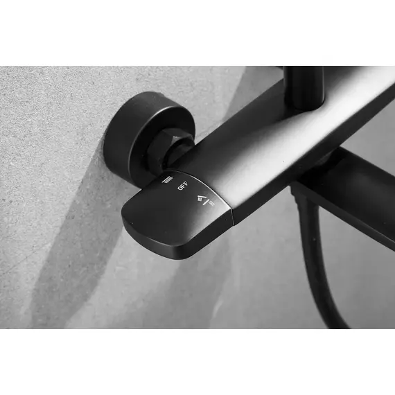 Душевая стойка с термостатом Rose R3996H, изображение 19