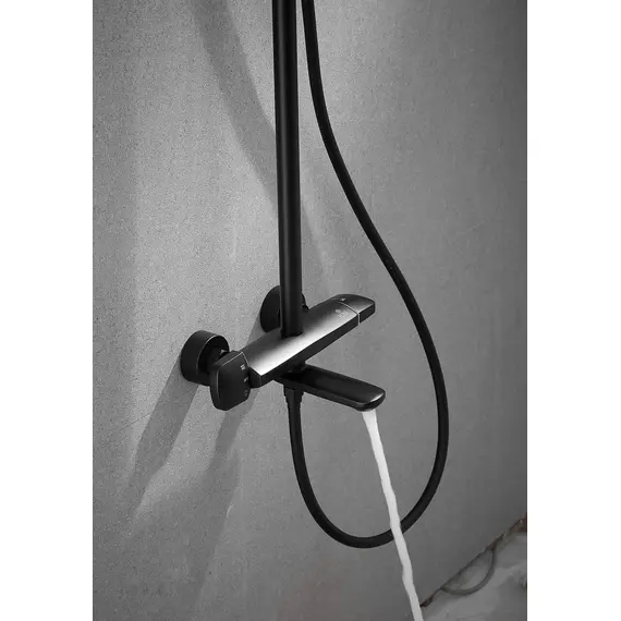 Душевая стойка с термостатом Rose R3996H, изображение 16